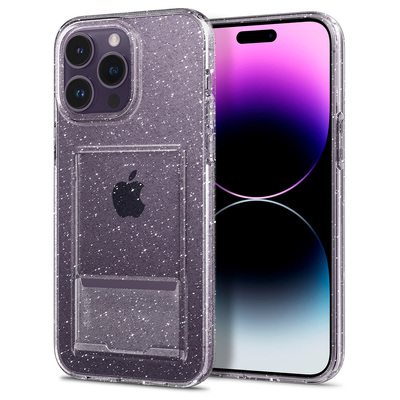 SPIGEN Crystal Slot Glitter Case for iPhone 14 Pro [Colour:Crystal Quartz]