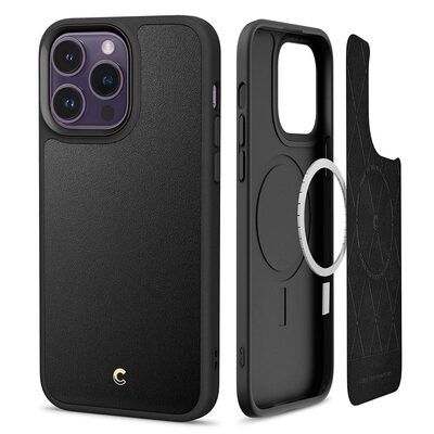 SPIGEN CYRILL Kajuk Mag MagSafe Compatible Case for iPhone 14 Pro [Colour:Black]