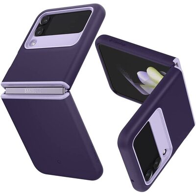 SPIGEN Caseology Nano Pop Case for Samsung Galaxy Z Flip 4 [Colour:Light Violet]