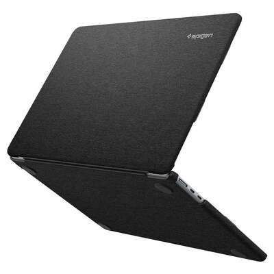 SPIGEN Urban Fit for MacBook Air 13-inch M4/M3/M2 (2025/2024/2022) Case [Colour:Black]