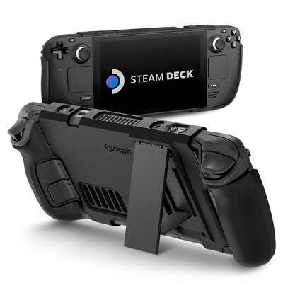 SPIGEN Thin Fit Pro Case for Valve Steam Deck OLED 2023 / LCD 2022 [Colour:Black]