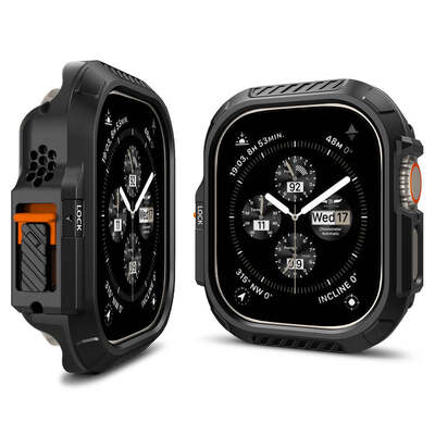 SPIGEN Lock Fit Case for Apple Watch Ultra 2 / 1 49mm [Colour:Black]