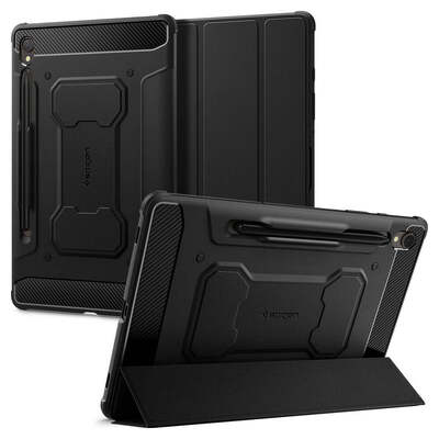 SPIGEN Rugged Armor Pro Case for Galaxy Tab S9 11.0 [Colour:Black]