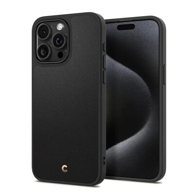 CYRILL by SPIGEN Kajuk Mag MagSafe Compatible Case for iPhone 15 Pro Max [Colour:Black]