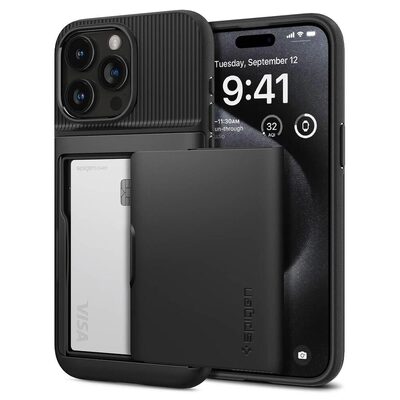 SPIGEN Slim Armor CS Case for iPhone 15 Pro [Colour:Black]