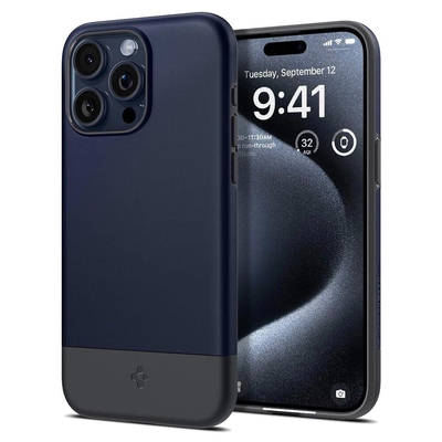 SPIGEN Style Armor (MagFit) MagSafe Compatible Case for iPhone 15 Pro [Colour:Midnight Indigo]