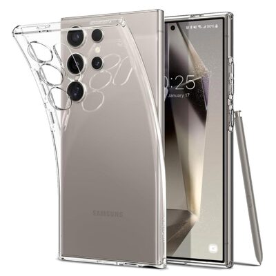 SPIGEN Liquid Crystal Case for Galaxy S24 Ultra [Colour:Clear]