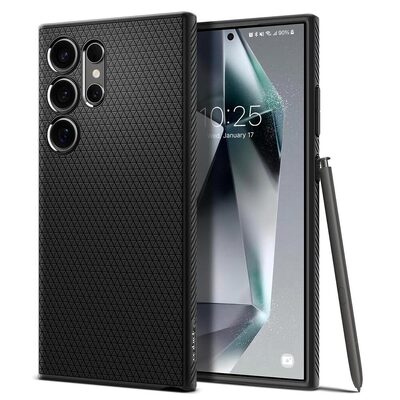 SPIGEN Liquid Air Case for Galaxy S24 Ultra [Colour:Black]