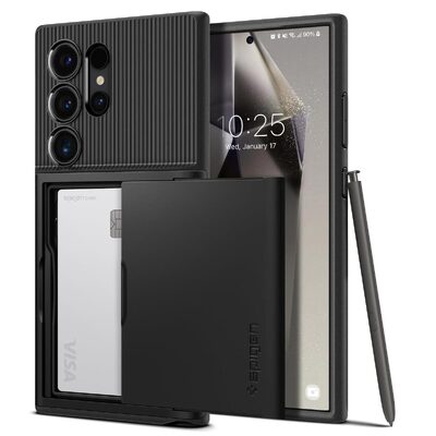 SPIGEN Slim Armor CS Case for Galaxy S24 Ultra [Colour:Black]