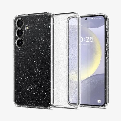 SPIGEN Liquid Crystal Glitter Case for Galaxy S24 Plus [Colour:Crystal Quartz]