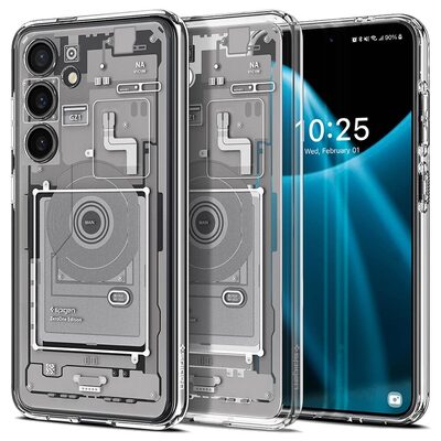 SPIGEN Ultra Hybrid Zero One Case for Galaxy S24 [Colour:Zero One White]