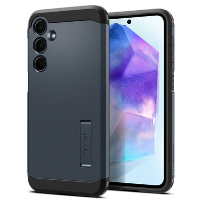 SPIGEN Tough Armor Case for Galaxy A55 5G [Colour:Metal Slate]