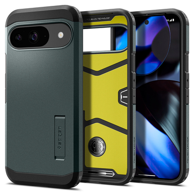 SPIGEN Tough Armor Case for Google Pixel 9 / 9 Pro [Colour:Abyss Green]