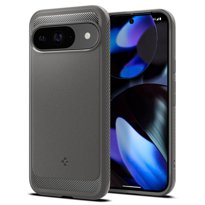 SPIGEN Rugged Armor Case for Google Pixel 9 / 9 Pro [Colour:Marble Grey]