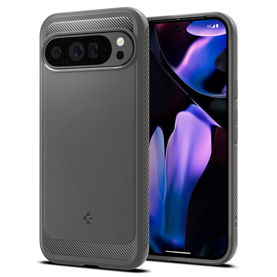 SPIGEN Rugged Armor Case for Google Pixel 9 Pro XL [Colour:Marble Grey]