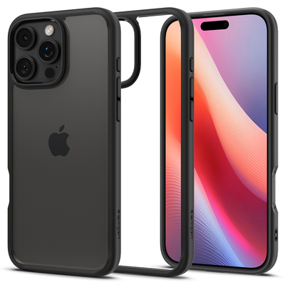 SPIGEN Ultra Hybrid for iPhone 16 Pro Case [Colour:Black]