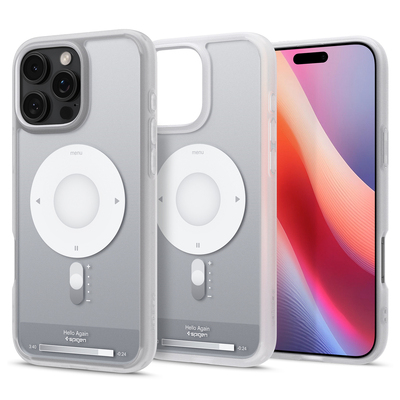 SPIGEN Ultra Hybrid (MagFit) MagSafe Compatible for iPhone 16 Pro Case [Colour:Classic Silver]