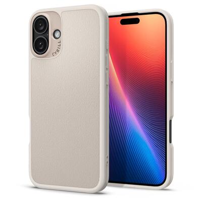 CYRILL by SPIGEN Kajuk Mag MagSafe Compatible for iPhone 16 Case [Colour:Cream]
