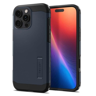 SPIGEN Tough Armor T Camera Control Button Cover (MagFit) MagSafe Compatible for iPhone 16 Pro Max Case [Colour:Metal Slate]