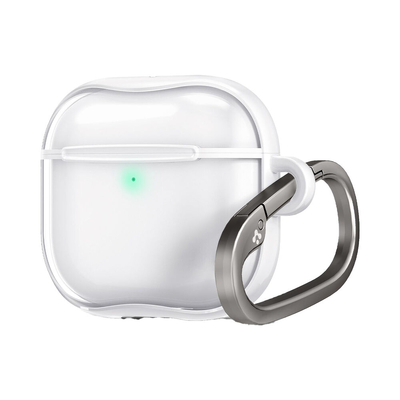 SPIGEN Ultra Hybrid for AirPods 4 Case [Colour:Jet White]