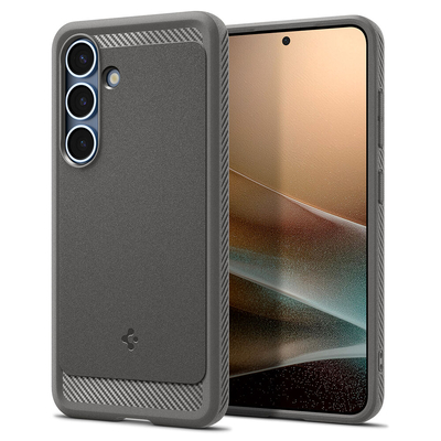 SPIGEN Rugged Armor (MagFit) MagSafe Compatible for Galaxy S25 Case [Colour:Marble Grey]