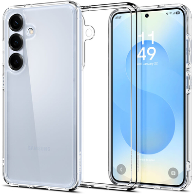 SPIGEN Ultra Hybrid for Galaxy S25 Case [Colour:Clear]