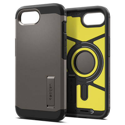 SPIGEN Tough Armor (MagFit) MagSafe Compatible for iPhone 17e / 16e Case [Colour:Gunmetal]