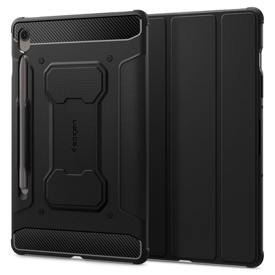 SPIGEN Rugged Armor Pro for Galaxy Tab S10 FE+ Case [Colour:Black]