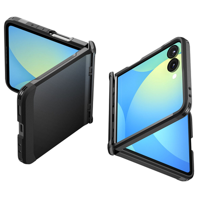 SPIGEN Slim Armor Pro (MagFit) MagSafe Compatible for Galaxy Z Flip 7 Case [Colour:Black]