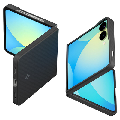 SPIGEN Air Skin Aramid for Galaxy Z Flip 7 Case [Colour:Black]