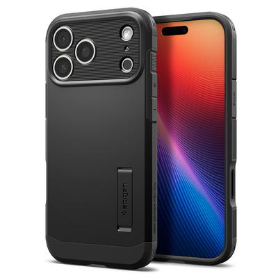 SPIGEN Tough Armor T Camera Control Button Cover (MagFit) MagSafe Compatible for iPhone 17 Pro Max Case [Colour:Black]