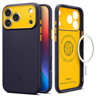 SPIGEN Nano Pop (MagFit) MagSafe Compatible for iPhone 17 Pro Max Case [Colour:Blueberry Navy]