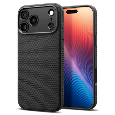 SPIGEN Liquid Air for iPhone 17 Pro Case [Colour:Black]
