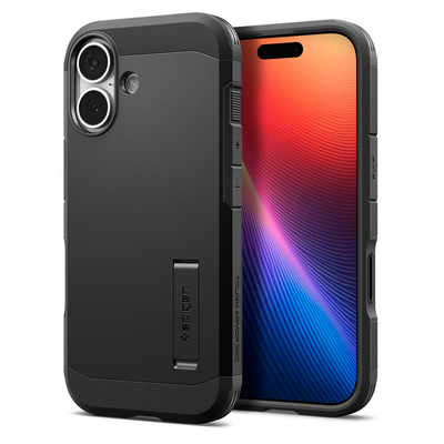 SPIGEN Tough Armor T Camera Control Button Cover (MagFit) MagSafe Compatible for iPhone 17 Case [Colour:Black]