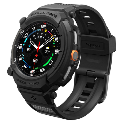 SPIGEN Rugged Armor Pro for Galaxy Watch 8 Classic 46mm Case [Colour:Black]