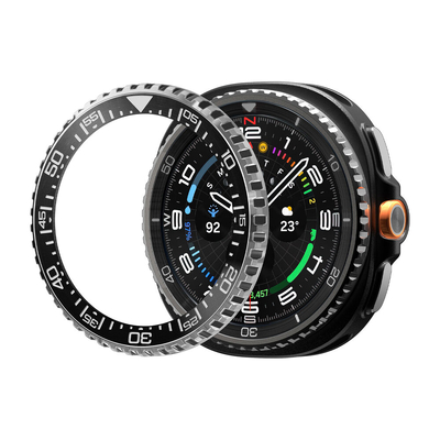 SPIGEN Bezel Tune for Galaxy Watch 8 Classic 46mm Ring Cover Protector [Colour:Black]