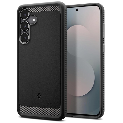 SPIGEN Rugged Armor for Galaxy S25 FE Case [Colour:Black]