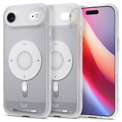SPIGEN Ultra Hybrid (MagFit) MagSafe Compatible for iPhone 17 Air Case [Colour:Classic Silver]