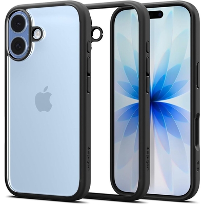 SPIGEN Ultra Hybrid for iPhone 17 Case [Colour:Black]