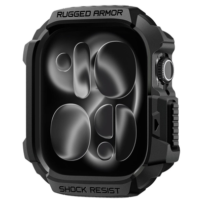 SPIGEN Rugged Armor 2 for Apple Watch Series 11 / 10 42mm Case [Colour:Black]