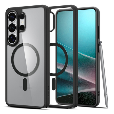 SPIGEN Ultra Hybrid (MagFit) MagSafe Compatible for Galaxy S26 Ultra Case [Colour:Black]