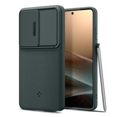 SPIGEN Optik Armor for Galaxy S26 Ultra Case [Colour:Abyss Green]