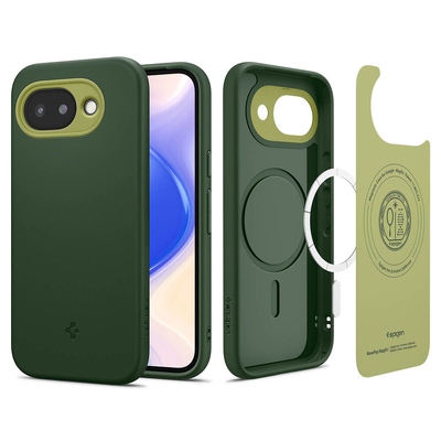 SPIGEN Nano Pop (Pixelsnap Ready) MagSafe Qi2 Pixelsnap Ready for Google Pixel 10a Case [Colour:Avo Green]