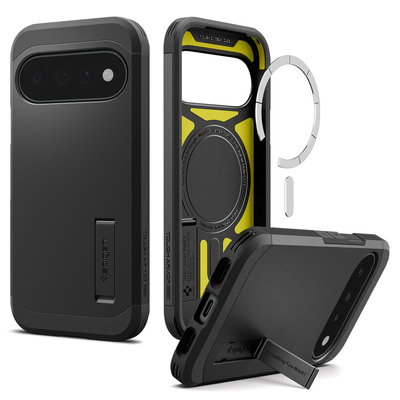 SPIGEN Tough Armor (Pixelsnap Ready) MagSafe Compatible for Google Pixel 11 Case [Colour:Black]