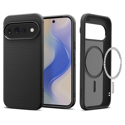SPIGEN Liquid Air (Pixelsnap Ready) MagSafe Compatible for Google Pixel 11 Pro XL Case [Colour:Black]
