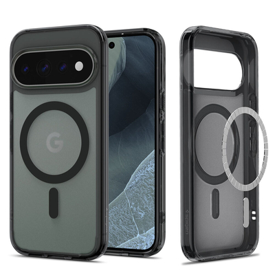 SPIGEN Ultra Hybrid (Pixelsnap Ready) MagSafe Compatible for Google Pixel 11 Pro XL Case [Colour:Frost Black]