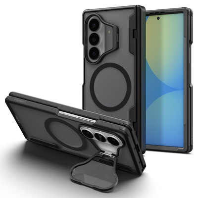 SPIGEN Optik Armor Pro (MagFit) MagSafe Compatible for Galaxy Z Fold 8 Ultra Case [Colour:Black]