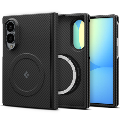 SPIGEN Airskin Aramid (MagFit) MagSafe Compatible for Galaxy Z Fold 8 Case [Colour:Black]