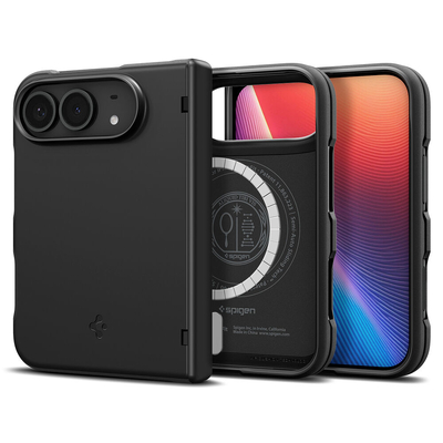 SPIGEN Air Fit Pro (MagFit) MagSafe Compatible for iPhone Duo Case [Colour:Black]