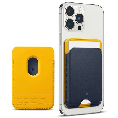 SPIGEN Caseology Nano Pop MagSafe Card Holder for MagSafe Case / iPhone [Colour:Blueberry Navy]